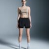 Dames 3″ Performance 2/1 Shorts Black Dames 3″ Performance 2/1 Shorts Black