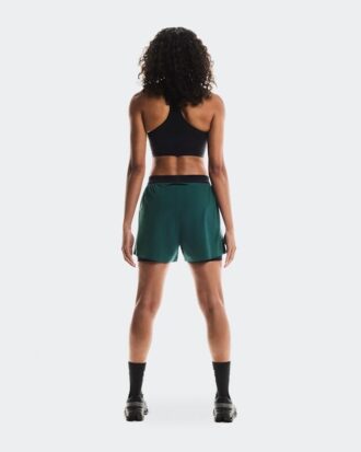 Dames 3″ Performance 2/1 Shorts Spirulina | Black
