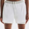 Dames 3″ Performance 2/1 Shorts White | Glacier Dames 3″ Performance 2/1 Shorts White | Glacier