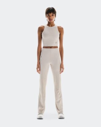 Dames All-Day Ribbed Crop