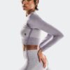 Dames Studio Knit Long-T Crop Dames Studio Knit Long-T Crop