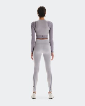 Dames Studio Knit Long-T Crop