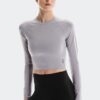 Dames Studio Long-T Crop Dames Studio Long-T Crop