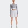 Dames Train Long Sleeve Crop Dames Train Long Sleeve Crop