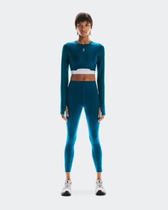 Dames Train Long Sleeve Crop