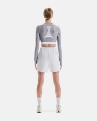 Dames Train Long Sleeve Crop