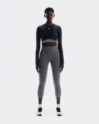Dames Train Long Sleeve Crop