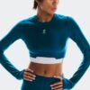 Dames Train Long Sleeve Crop Dames Train Long Sleeve Crop