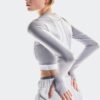 Dames Train Long Sleeve Crop Dames Train Long Sleeve Crop