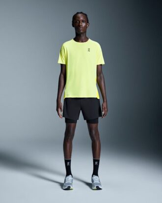 Heren 5″ Performance 2/1 Shorts Black
